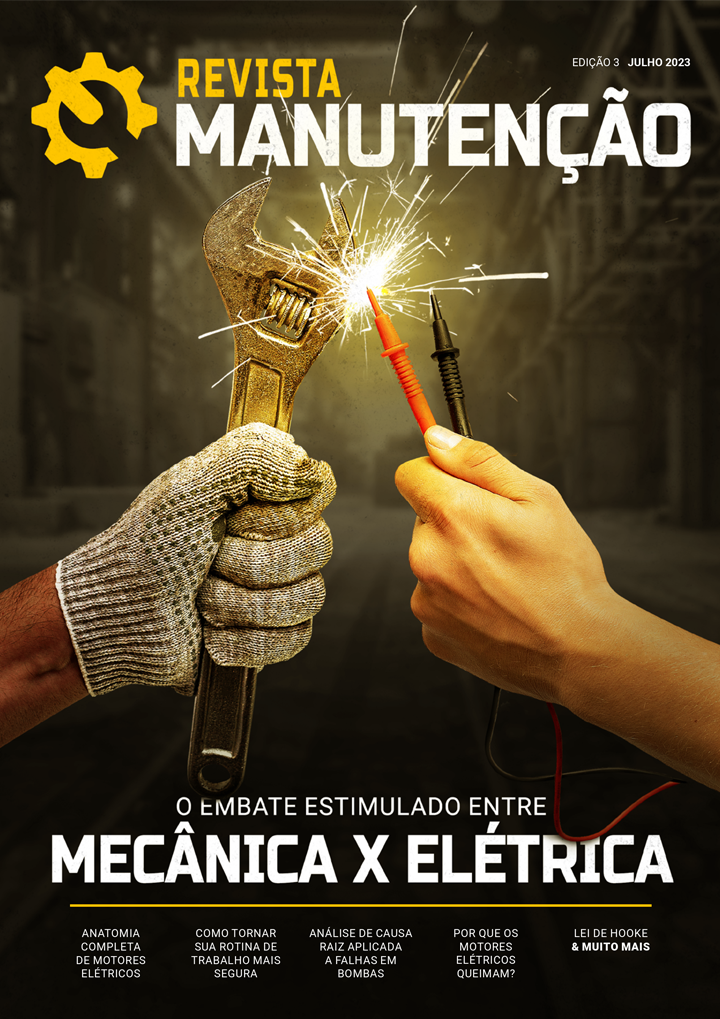 revista-manutencao-edicao-003 Revista Manutenção: O embate estimulado entre Mecânica x Elétrica - Revista Manutenção