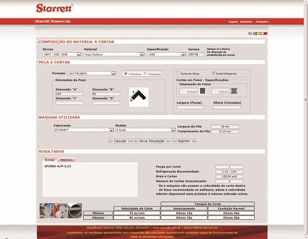 PowerCalc Starrett
