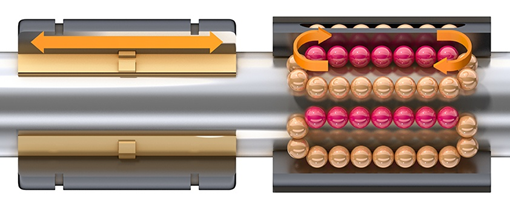 Guia linear IGUS versus guia esferas metálicas