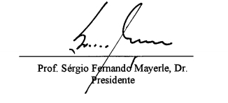 Dr Professor Orientador Sérgio Fernando Mayerle